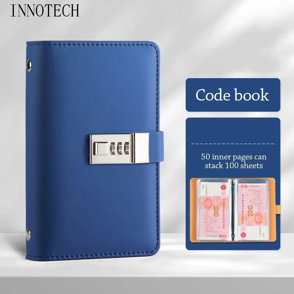 

Блокнот с кодом А6 для денег, защита от брызг воды, ежедневный план, бюджетная книга, сплошной цвет, академическая еженедельная повестка дня