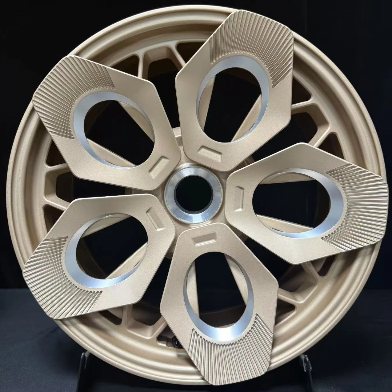 FORGING KINGDOM Forged Motorcycle Wheels Aluminum Alloy Rims Fit For Harley Ducati Front Rear Wheel Set 12-23 Inches