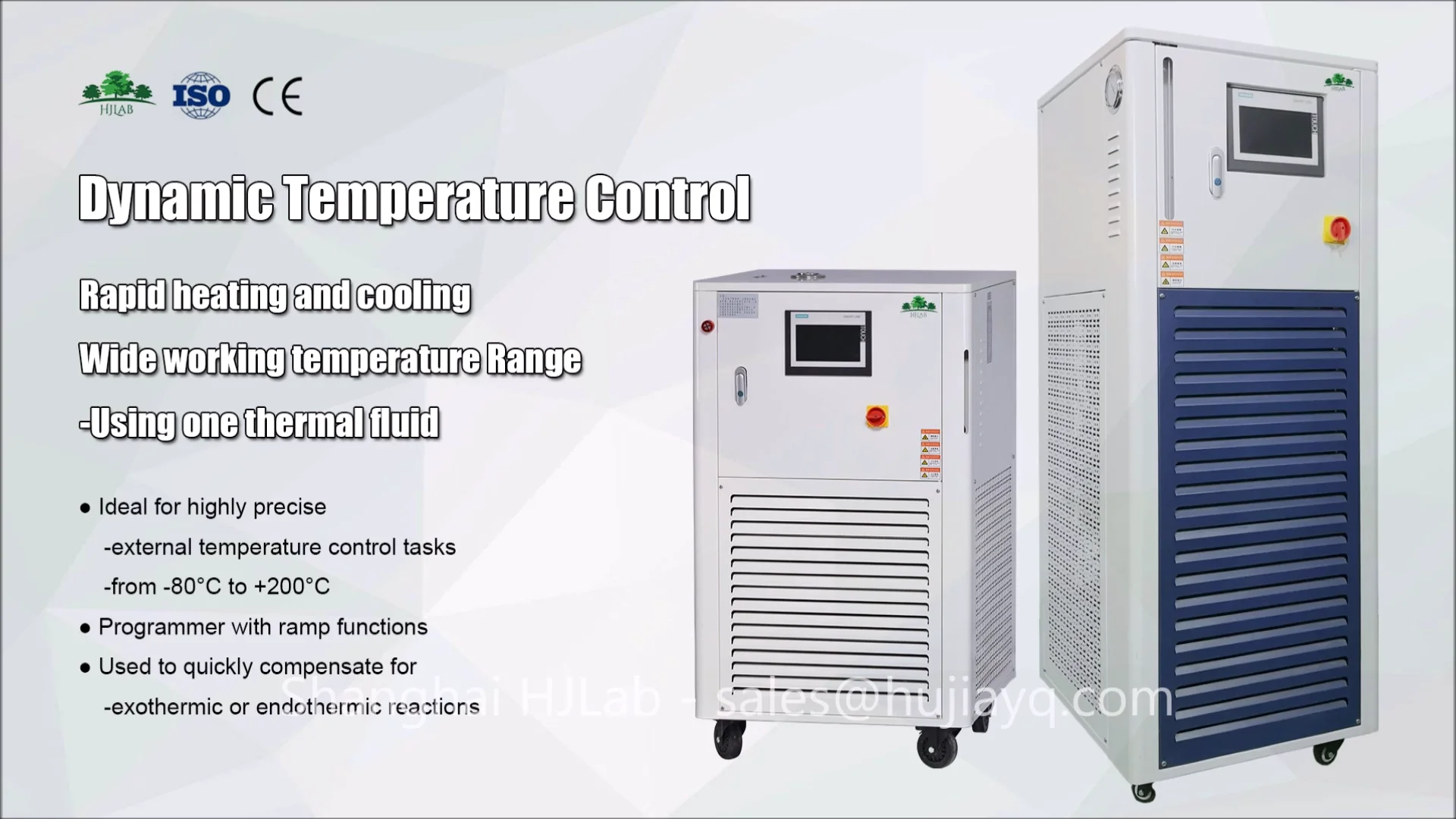 200L capacity -40C to 200C Heating Cooling Circulator with Dynamic Temperature Control System