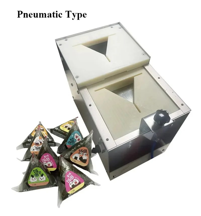 Onigiri Suchi Wrapper Packer Machine Stainless Steel Commercial