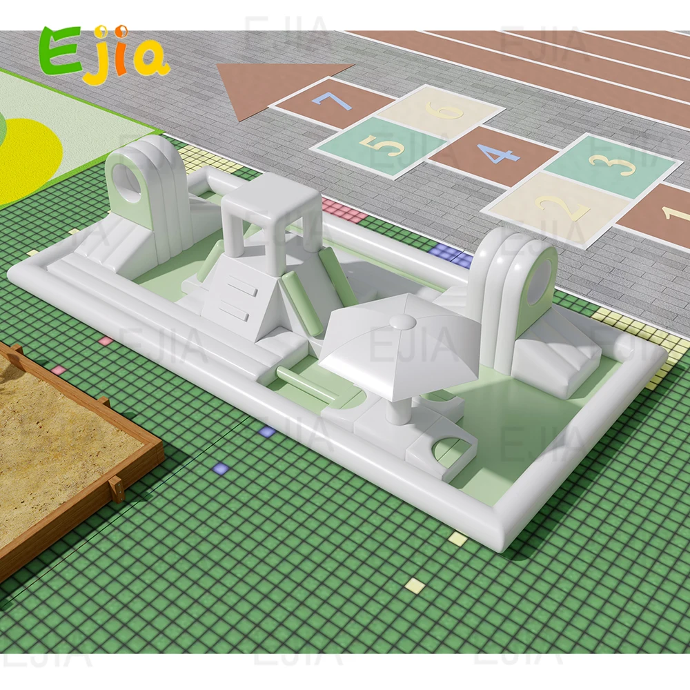 الأسهم 6 متر معدات اللعب الناعمة الكرة حفرة نفخ ترتد منزل كومبو القلعة ملعب الترامبولين المياه الشريحة الاطفال حفلة الحارس #1