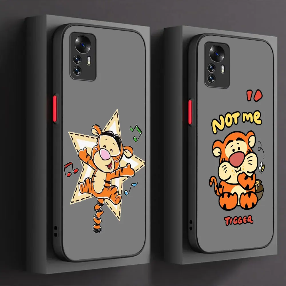 Disney's Funny Tigger Phone Case For VIVO V25 25E V23 V23E V21 V21E V20SE V20 V19 V17 V15 V11 V11I V5 V5LITE S 5G PRO