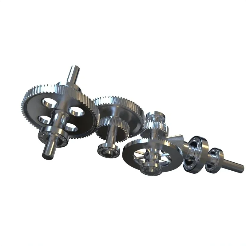 Transmission gearbox numerical control broaching worm gear reduction gearbox design acceptance