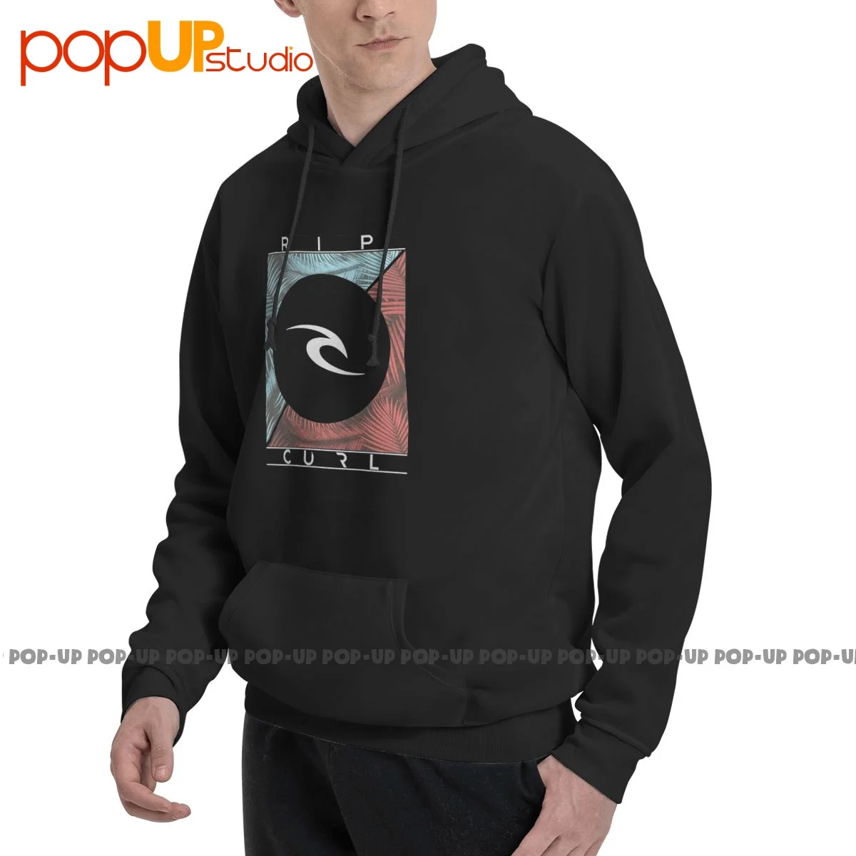 Ripcurl Wave Palm Trees Logo Surfer Hoodie Sweatshirts Hoodies Soft Style Hipster Best Quality