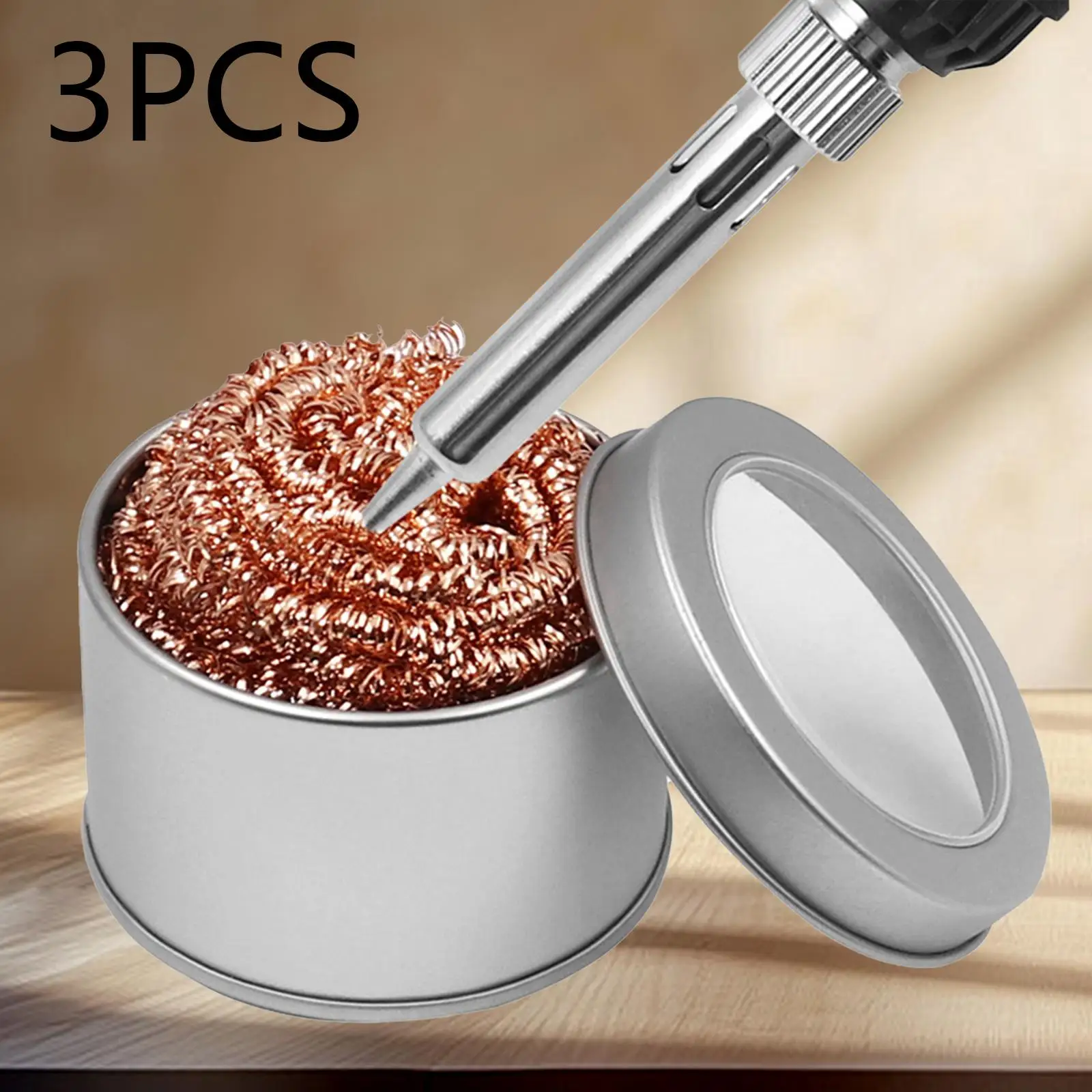 

3-х шт. Очистители для паяльных жал Прочность Практичность Высокая производительность Портативный с базой Премиум Профессионал Простота в использовании