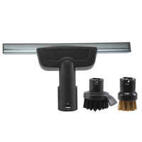 A65Z For Karcher SC2 SC3 SC4 SC5 CTK10 CTK20 Window Nozzle Scraper Round Brush For Steam Cleaner Mirrors,Clean Slit Moisture