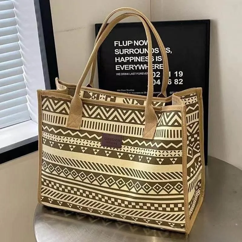 

Повседневная вместительная сумка-тоут, женская сумка через плечо, дорожная сумка с магнитной застежкой, ручная сумка из искусственной кожи