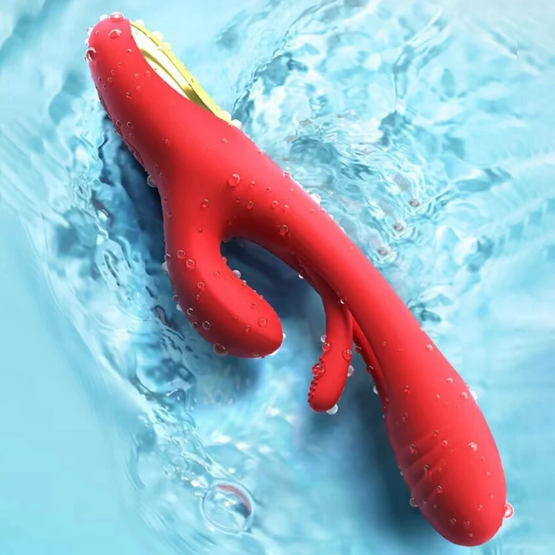 3-Point vibratório Vara Masturbador Dispositivo, Brinquedo do sexo feminino, Ponto G Slapping Vibração, Adulto Masturbador, Produtos