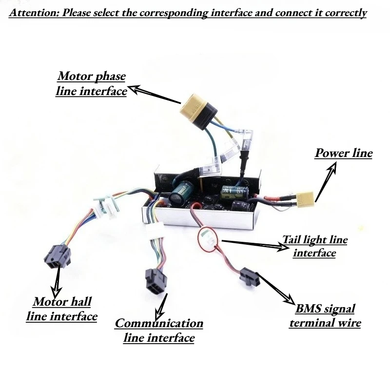 

Умный контроллер 1200 Вт для Xiaomi 4 Ultra - Плата управления с дисплеем, модуль разблокировки BMS, кабель XT30-XT60, 24-63В, 7-25А
