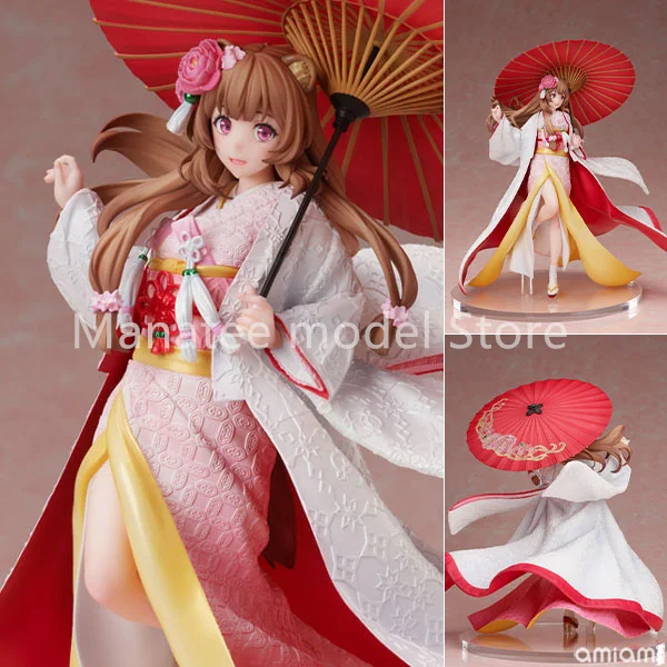 FuRyu Original The Rising of the Shield Hero Season 2 Raphtalia-Shiromuku-1/7 ПВХ Фигурка Аниме Модель Игрушки Подарок