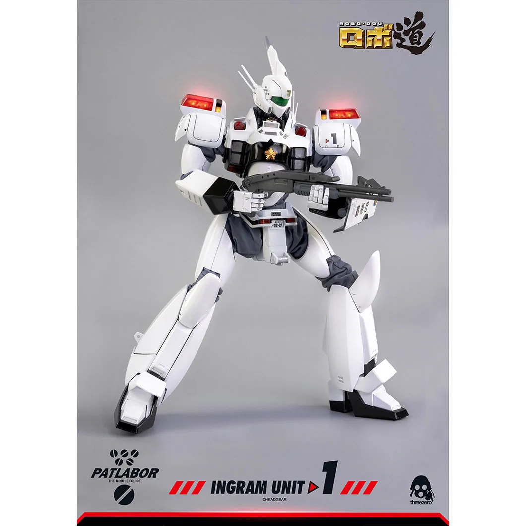 In Stock Original Threezero INGRAM UNIT 1 PATLABOR THE MOBILE POLICE AV 98 Ingram ROBO DOU 1/35 Animation Model Art Collection