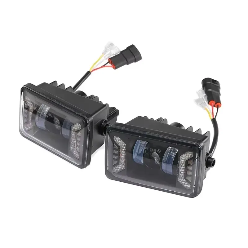 2Pcs/Pair LED Fog Lights For Ford F150 2015 2016 2017 2018 2019 2020 Front Bumper Left Right Car Fog Lamp Assembly Signal Lamps
