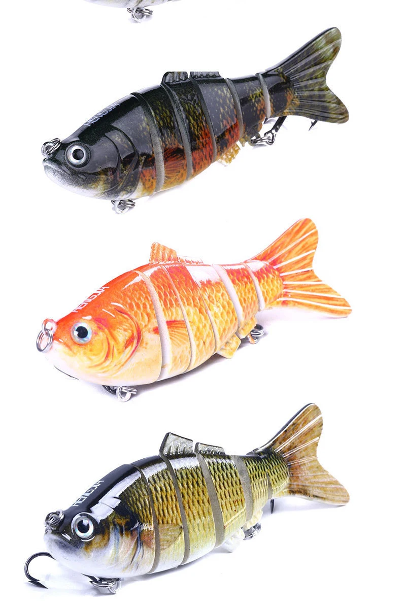Multi-Jointed Sinking Swimbait Lure 17