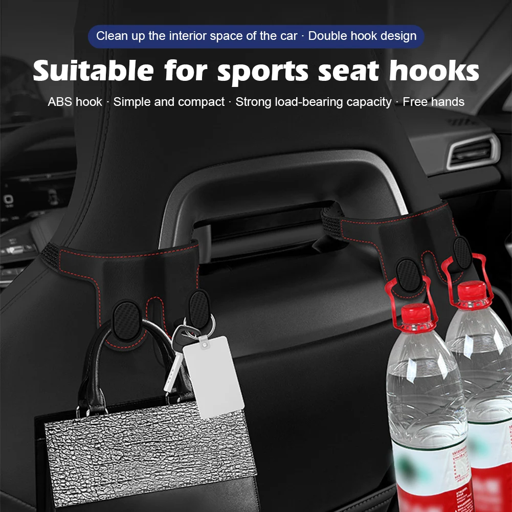 

New Multifunction Pu Leather Car Sport Seat Rear Hooks Car Seat Organizer Back Rear Storage All-in-One Seat Rear Storage