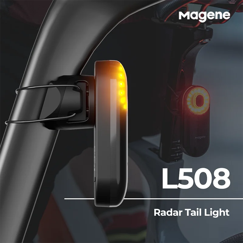 Magene Radar Bike Tail Light L508 Bicycle Rear Brake Sensing Lamp Magene Radar Bike Tail Light L508 Bicycle Rear Brake Sensing Lamp