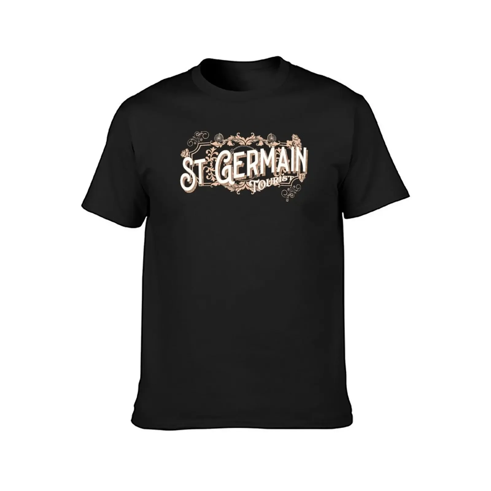 St Germain Tourist Logo Design T-Shirt quick-drying custom shirt for a boy designer t shirt men