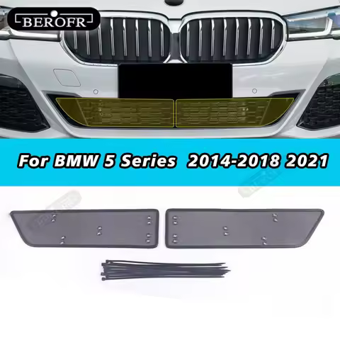 Car Insect Proof Net For BMW 5 Series G30 2014-2018 2021 Water Tank Cover Racing Grid Protective Net Condenser Protect