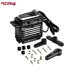 80kg Waterproof IPX8 Digital Servo PWM Brushless Motor High Torque Metal Gear Magnetic Encoding Servo for RC Cars Robot
