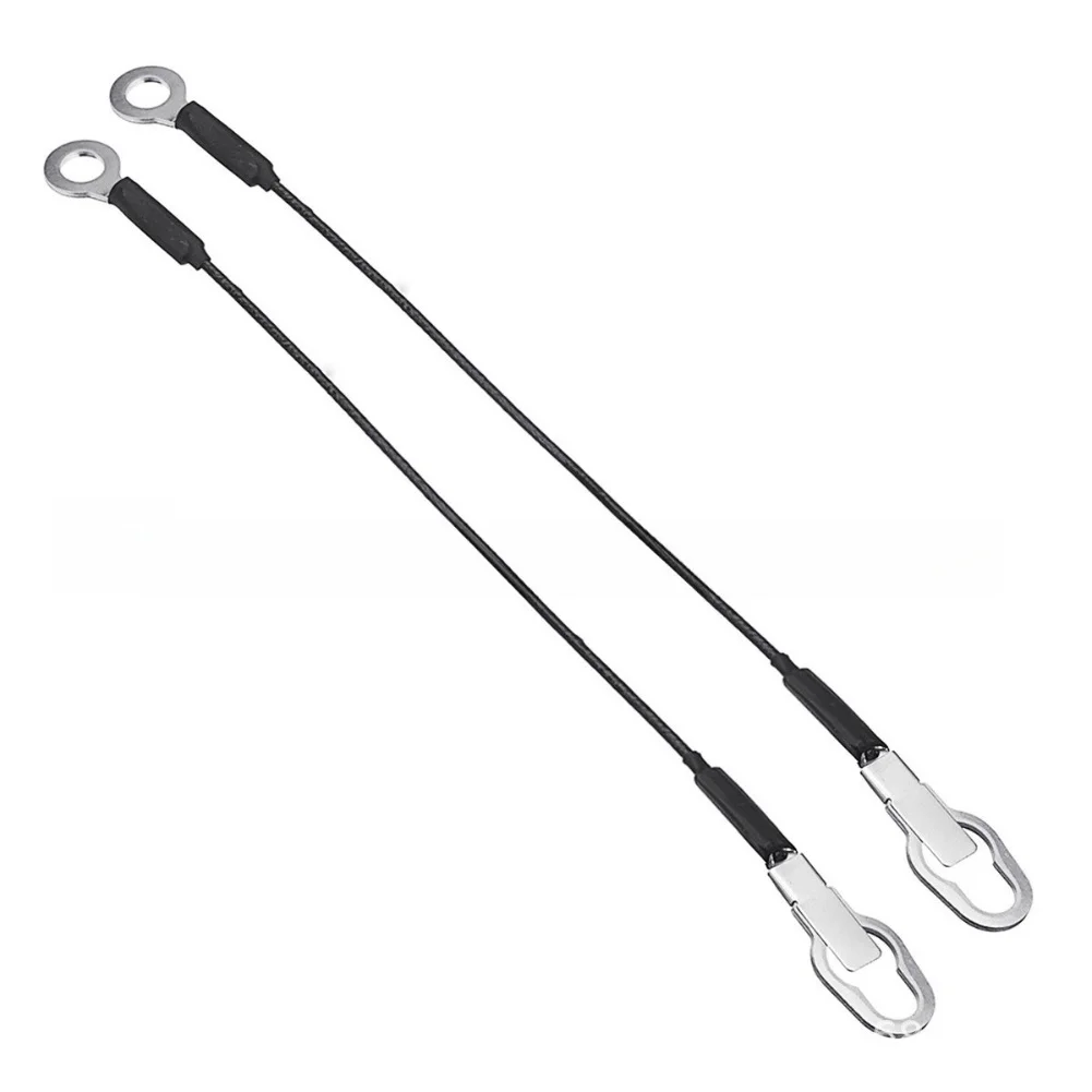Tailgate Cable Strap 2Pcs Replacement with Bolt for Silverado 2007 to 2016 Part Numbers 25838260 25838261 11609938