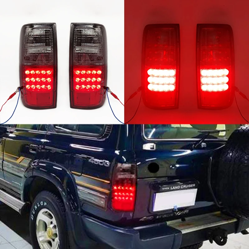 

LED Rear Taillight Conversion Kit For Toyota Land Cruiser FJ80 LC80 FZJ80 1991-1997 4500 Brake Turn signal Light Car Accessories