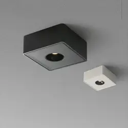 Aisilan Ultra-thin LED Surface Mounted Ceiling Light Anti-glare No Flicker Spot square Light for Indoor Foyer Living Room 12W