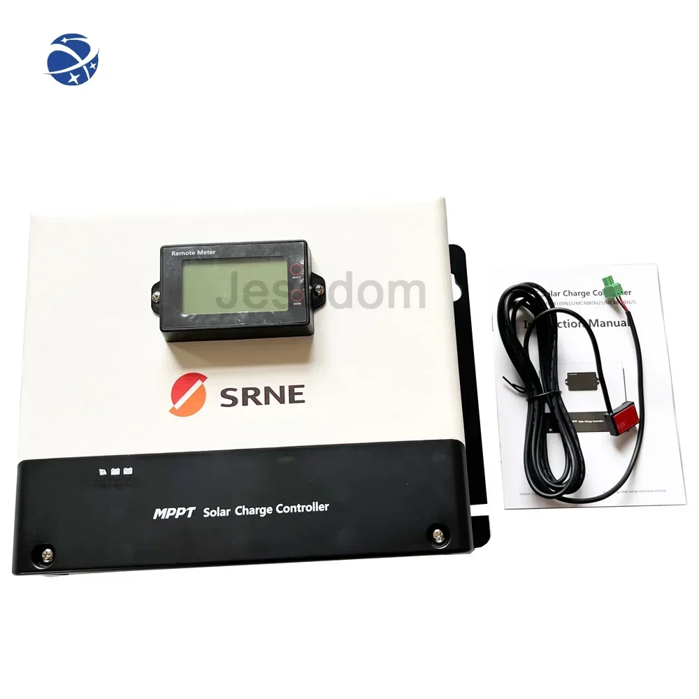 YUNYI 100A 85A MPPT Charge Controller 12V24V36V48V Auto With LCD Display RS485