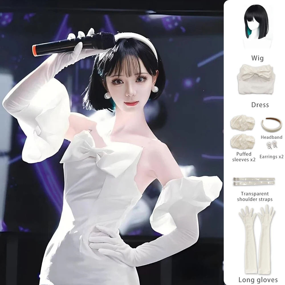 

SUA Cosplay Costume Sexy Set Wig Handmade Fantasy Stage Outfit Comic Con Character Meetup Performance Role Play Lady Clothes