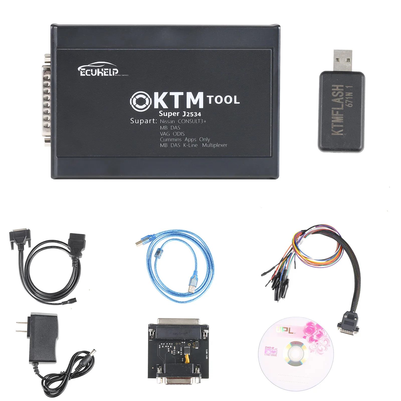 K-TM200 67 in 1 KTMTool 1.20 ECU Programmer Update Version of KTM100 Ktag Renolink OBD2 Adds 200 ECUs Incl. PCR2.1 PSA SID208