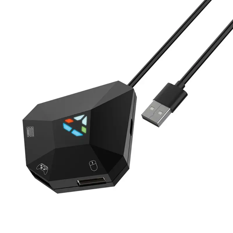 Adaptador convertidor de ratón y teclado de juego para Switch, PS4, PS3, X-BOX, ONE, 360