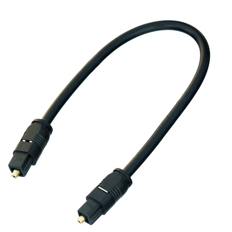 18cm Square to Square TOSLINK Digital Audio  Short Audio Optical Cable  for PC TV DVD Stereo