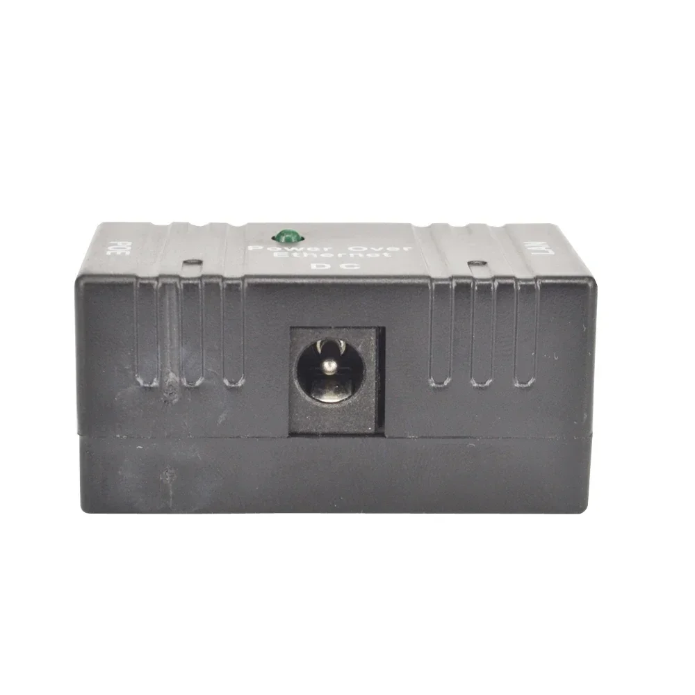 محول حاقن فاصل POE صغير تيار مستمر ملحقات CCTV عبر إيثرنت RJ45 سلبي لكاميرا مراقبة شبكة LAN IP