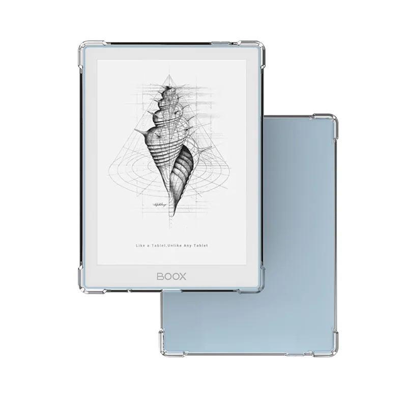 Funda voor Onyx Boox Go 6 "2024 Case Transparante TPU Cover Schokbestendige Airbags voor Boox Poke5 5S/Poke4 4S Tablet Beschermende Shell