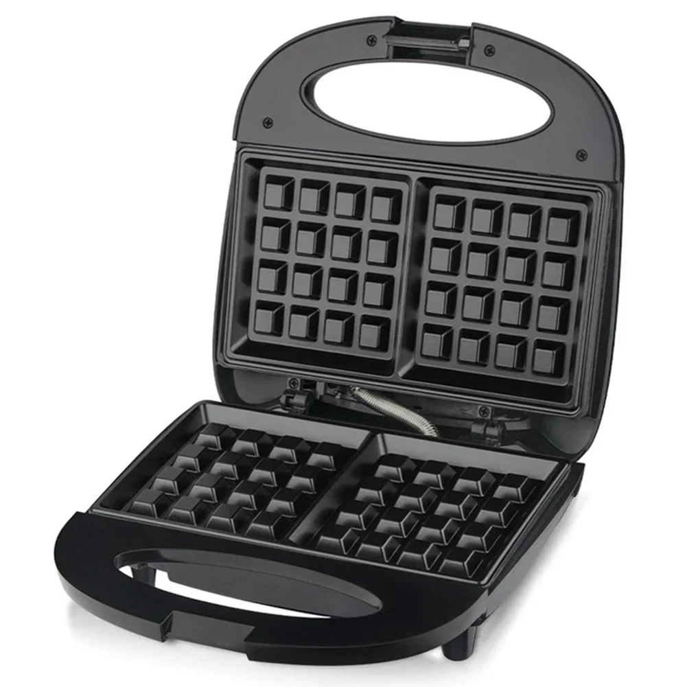 Waffle Maker Belgian Waffle Maker Portable Waffle Making Machine Anti-scalding Mini Waffle Maker Machine for Snacks Burgers