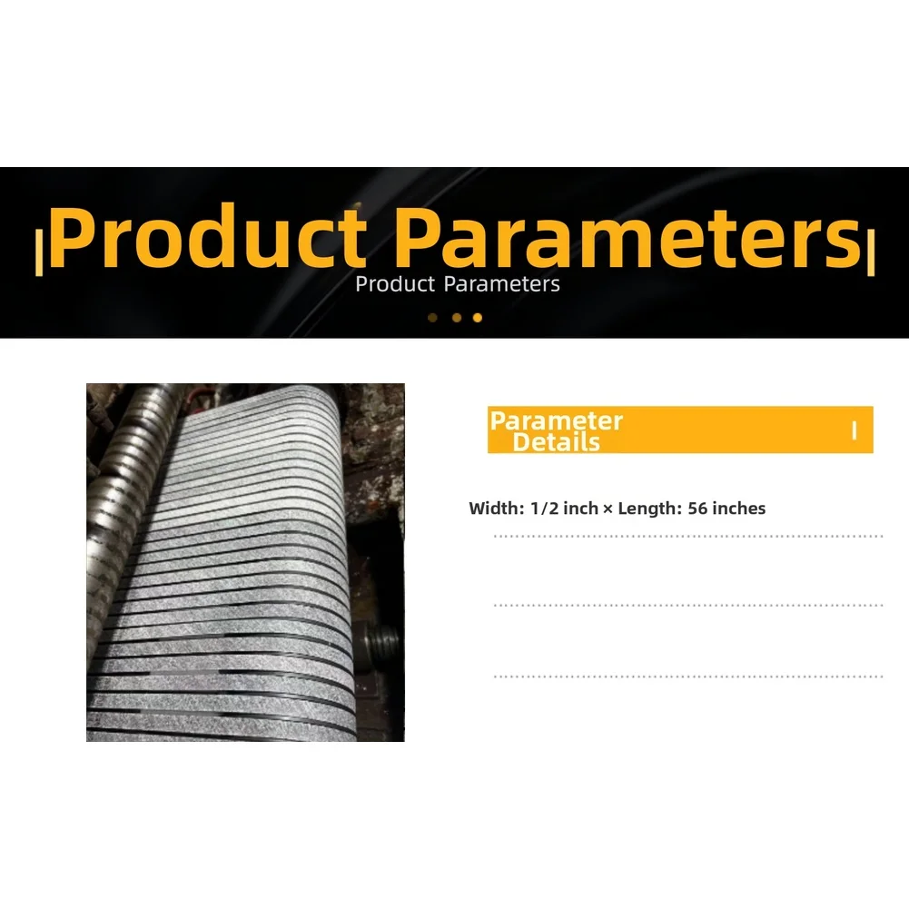 Replacement Belt 539110411 V Belt 1 2x56 Precise Dimensions Seamless Integration Enhanced Longevity High Tensile Strength
