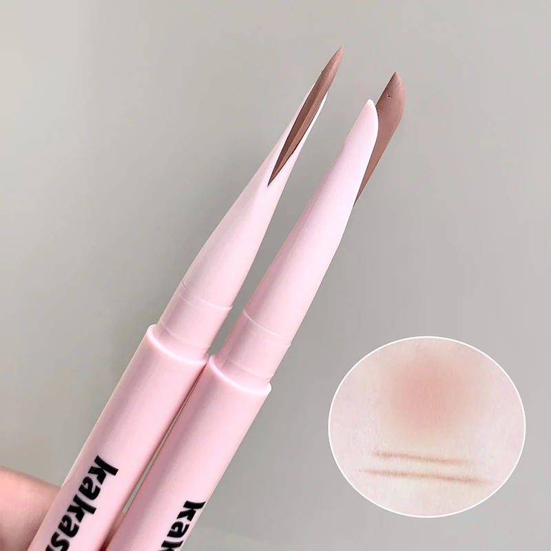 قلم تحديد العين على شكل دودة القز الكذب تحت قلم تحديد العين 	 قلم إضاءة للمكياج برأسين، معجون سطع وردي عاري، قلم تظليل Aegyosal