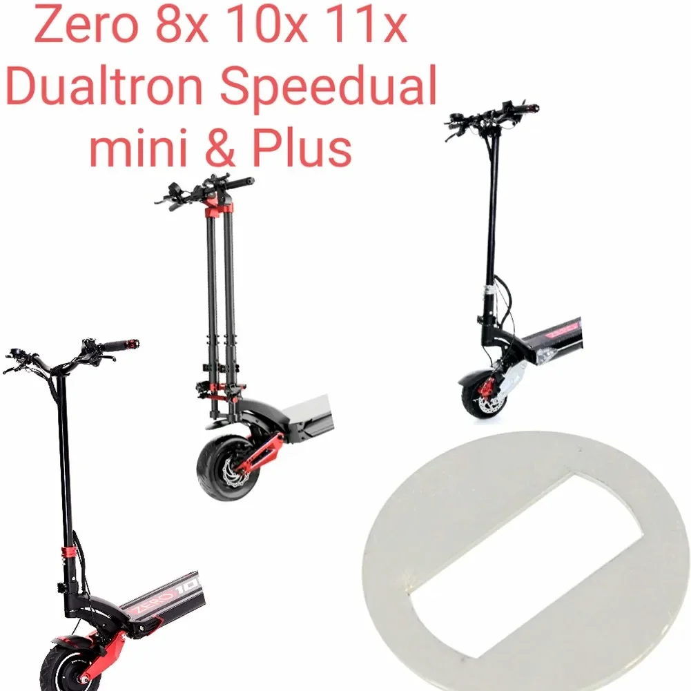 

8X10X11X Folding Clamp Cushion Pad For ZERO Electric Scooter Metal Pads Fixed Gasket Hoverboard Parts Accessories For Dualtron
