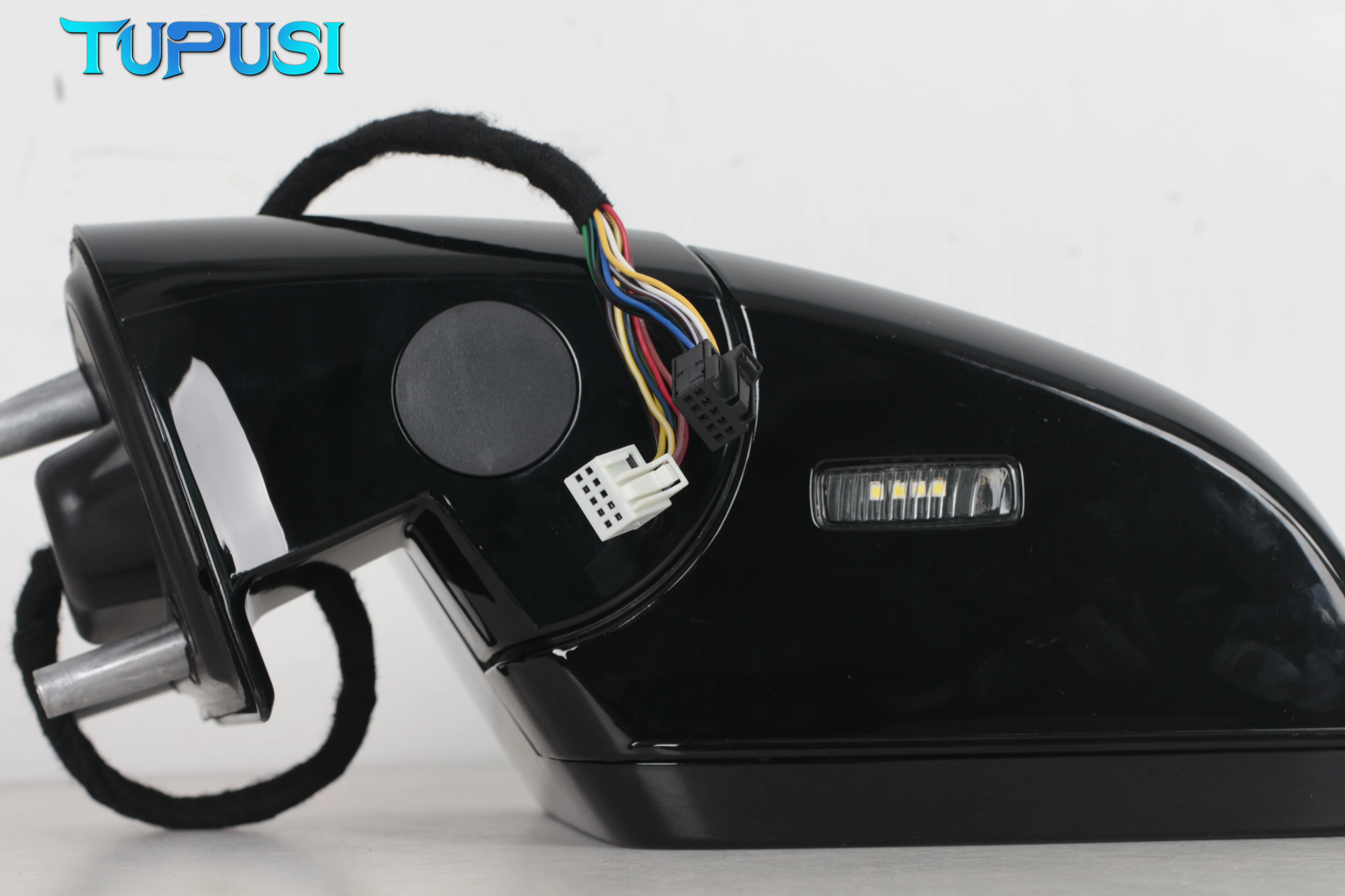 1668100164 1668100264 Czarny Zespół Lusterka Bocznego Samochodowego z Regulacją Elektryczną do Mercedes Benz W164 X164 ML GL Cl 2005-2019