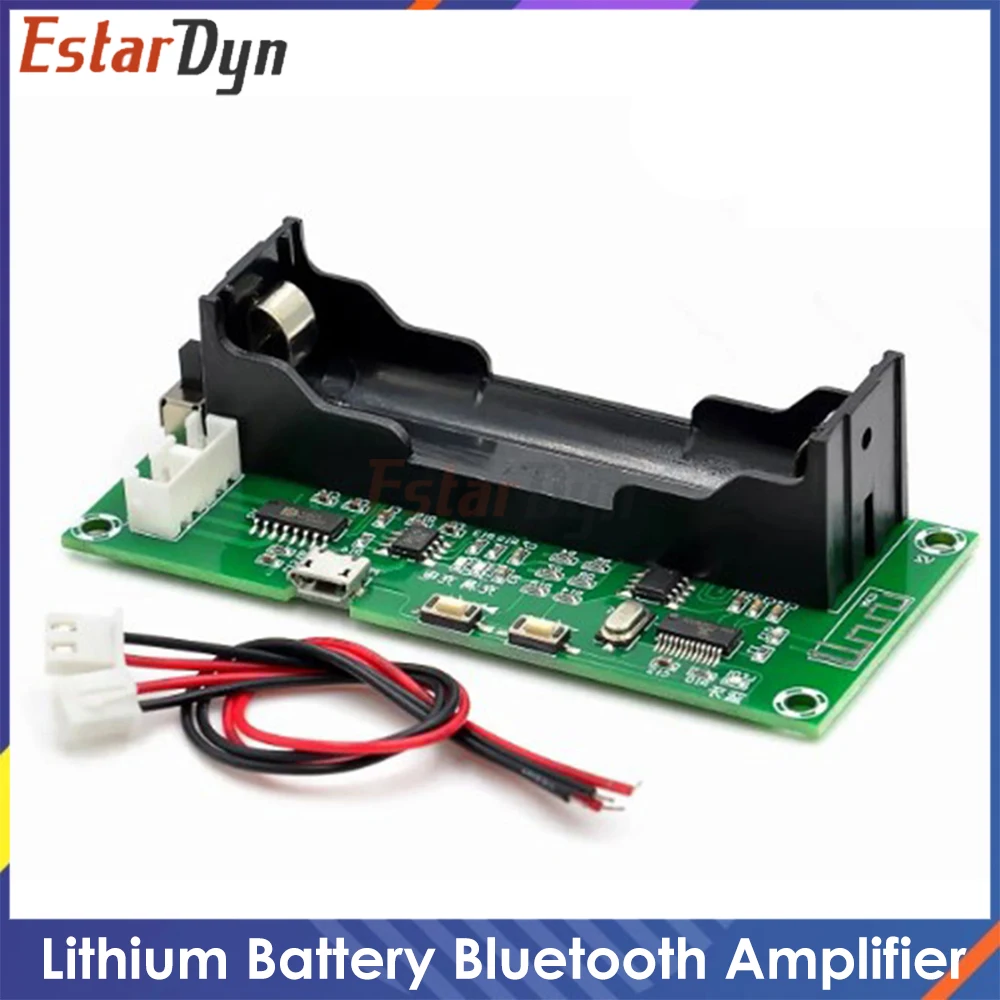 XH-A153 Lithium Battery Bluetooth 5.0 Dual-channel 2 Ch Channel Stereo Low Power Amplifier Board  DC 5V PAM8403 Chip
