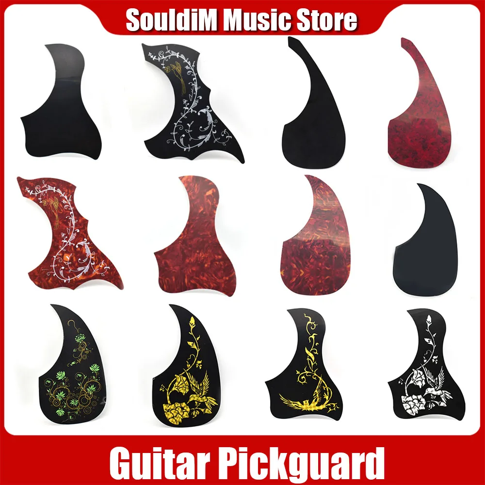 Waterdrop Bird Style Guitar Pickguard Pick Guard Anti-scratch Plate for 40 \