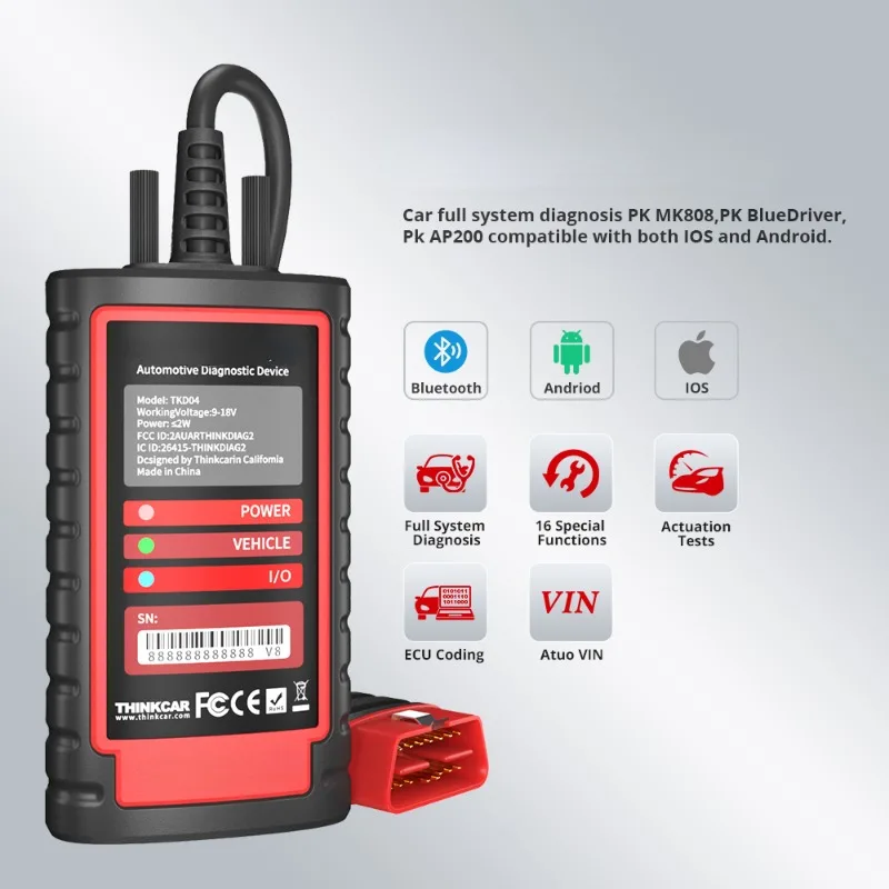 Automotive fault detector is suitable for CANFD protocol overseas version