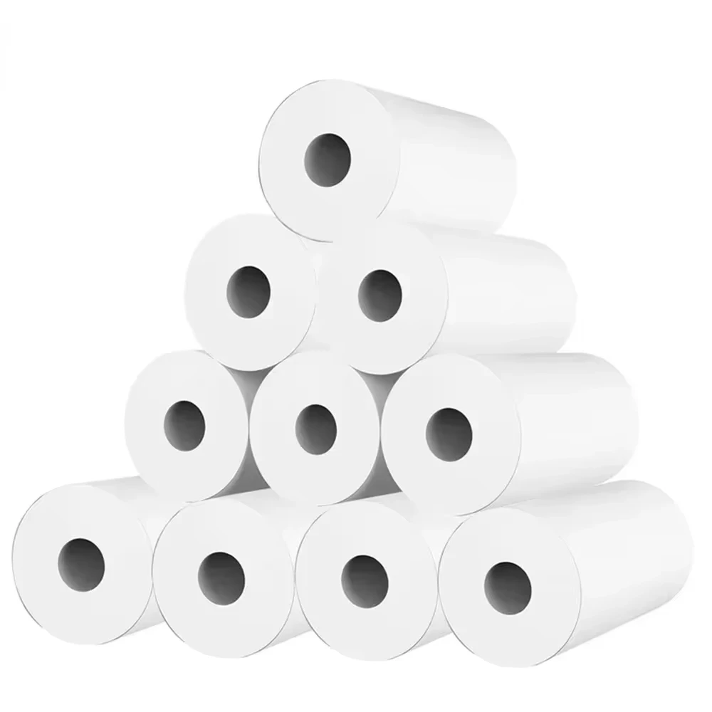 Papel térmico para câmera de impressão instantânea, branco, 57*30mm, papel de impressão para câmeras infantis, acessórios de reposição, peças para crianças