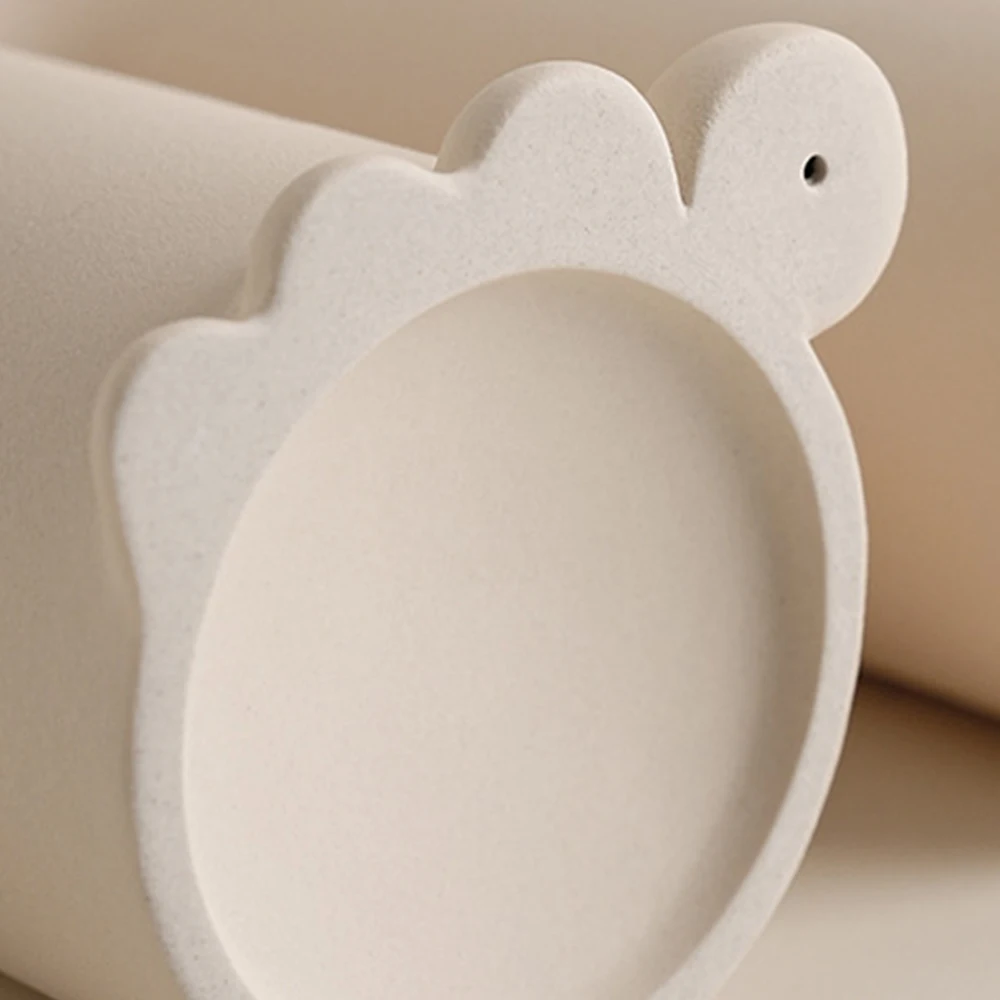 الشمال INS مزهرية سيراميك مزرعة العاج الطين زهرية لطيف الوجه النباتات الحلي حديقة ساحة غرفة المعيشة ديكور الجدول Centerpi