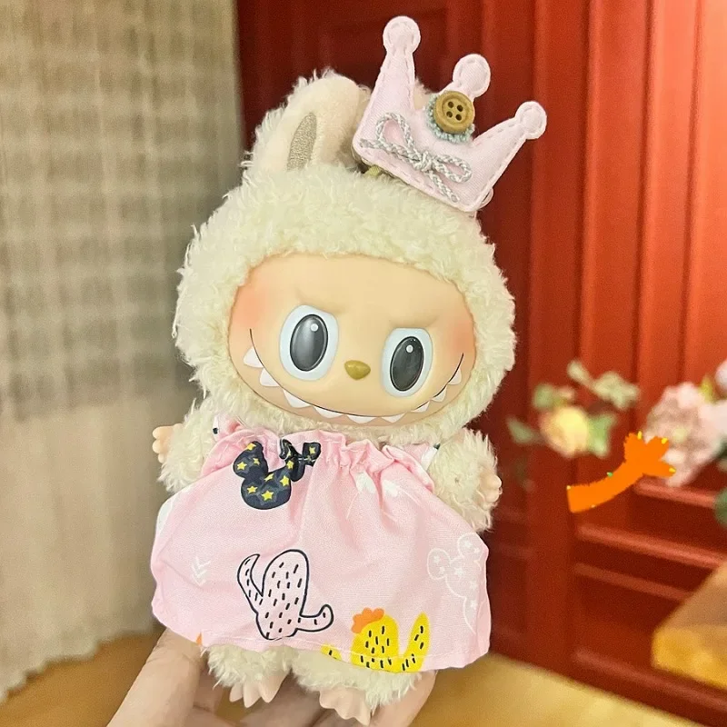

Cute Rabbit Costume Dress with Bow and Crown Hair Accessories Combined with Plaid Dress Fashionable and Versatile