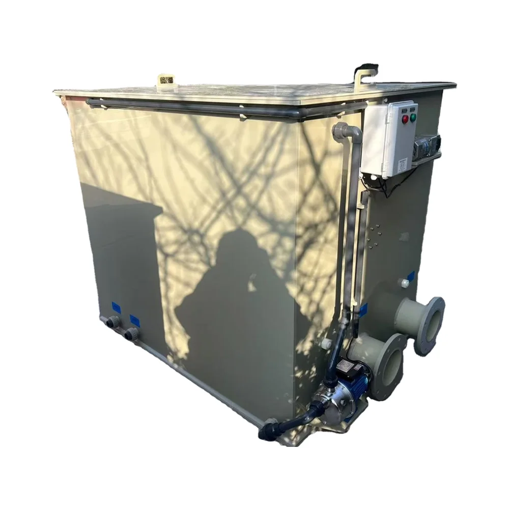 

Pond Aquaculture Ras Drum Filter Fish Tank T10 Plastic PP Water Cycle Drum Filtration System for Fish Farm Hatchery &