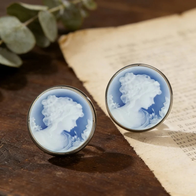 2D Vintage Lady Queen Cameo Gl - огляд і ціна Vintage Fashion Queen