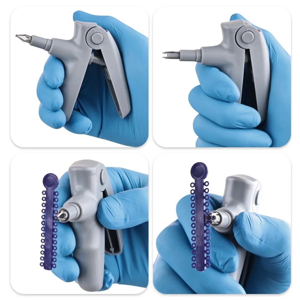 

Dental Orthodontic Ligature Gun Orthodontic Bandage Gun Ligature Ties Placer Dispenser for Elastic Ligature Ring Dentist Tools