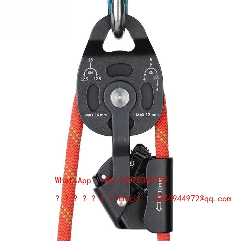 Heavy Lifting Movable Pulley Hoist Lifting Lifting Labor Saving Device Pulley Block Double Force System