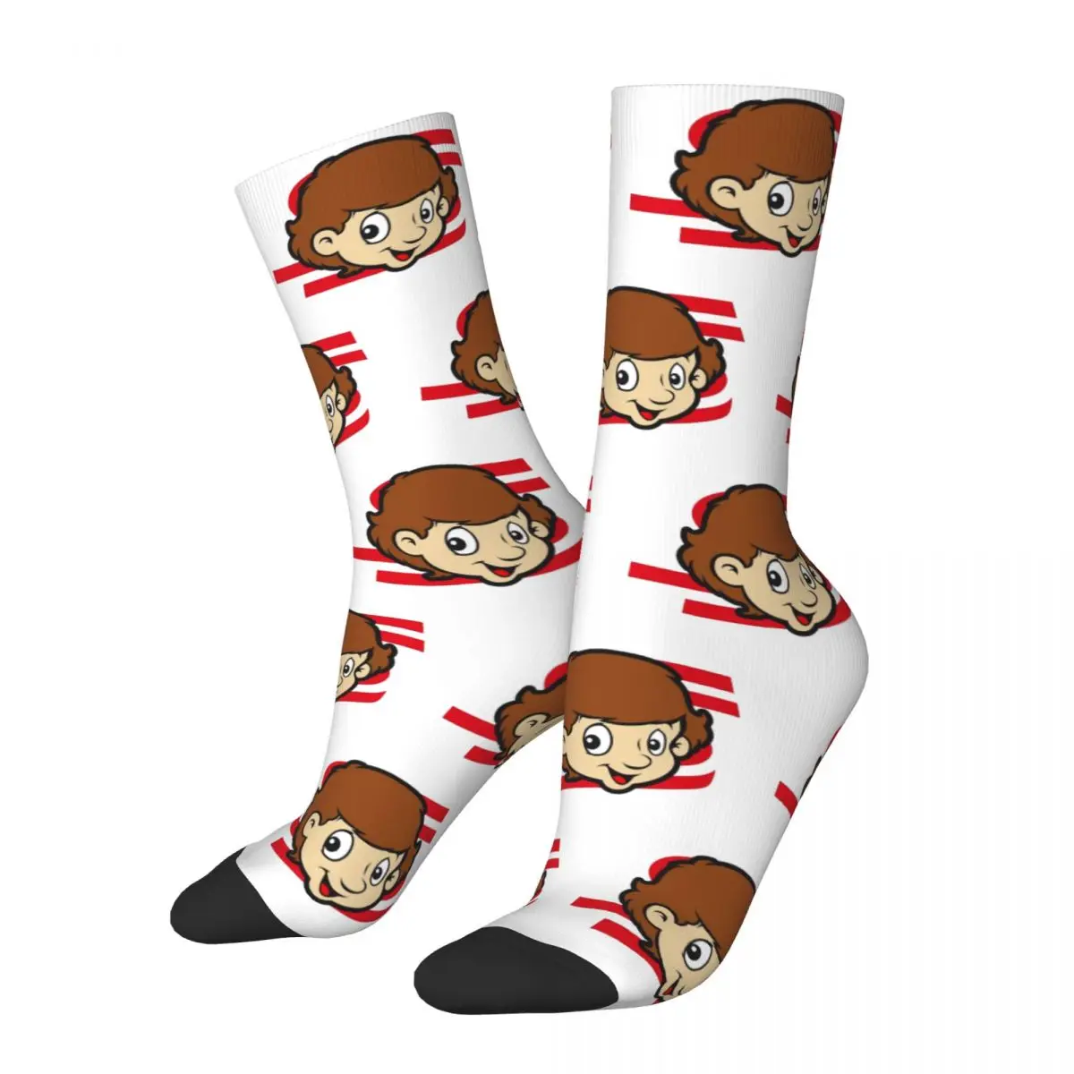 Female Male Ayrton Senna Senninha Socks Comfortable Casual Racing Socks Harajuku Merch Middle TubeSocks Small Gifts