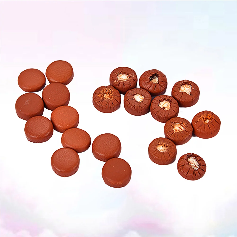 

20Pcs Saxophone Cushion Pads Sheepskin 9Mm Brown Replacement Mat Hard Felt Sax Repair Keys Spare Parts