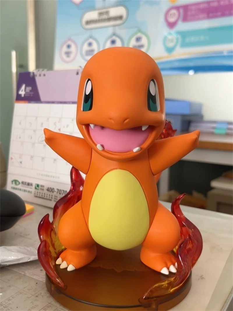 14cm Funism Original Pokemon Charmander Mew Psyduck Desktop Decoration Figures Model Toys For Fans Girls Kawaii Pokemon Model